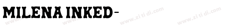 Milena Inked字体转换